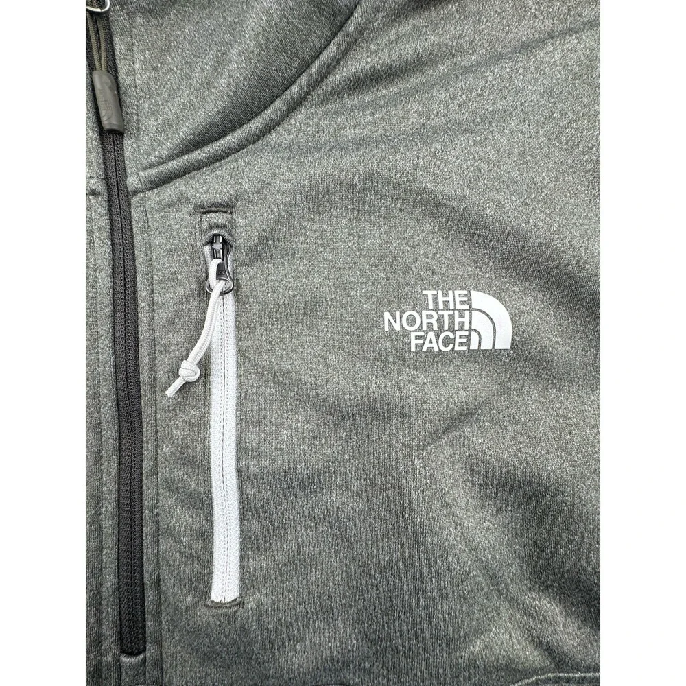 North Face Men's Green Pullover Size XXL 1/4‎ Zip A3RT3